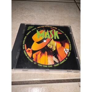 The Mask Soundtrack original 1994 Sony CD case booklet